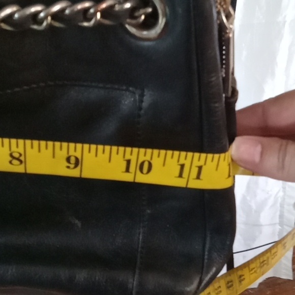 Rebecca minkoff black shoulder bag with chain strap - Picture 8 of 10